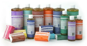 les savons all-in-one du Dr Bronner